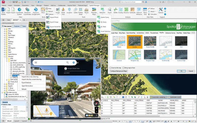 Spatial Manager for AutoCAD空间数据导入导出处理插件工具Spatial Manager Desktop011528
