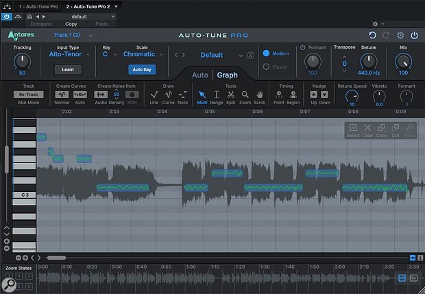 AutoTunePro修音软件Antares Auto tune Pro实时校正Antares Auto-Tune Pro040307