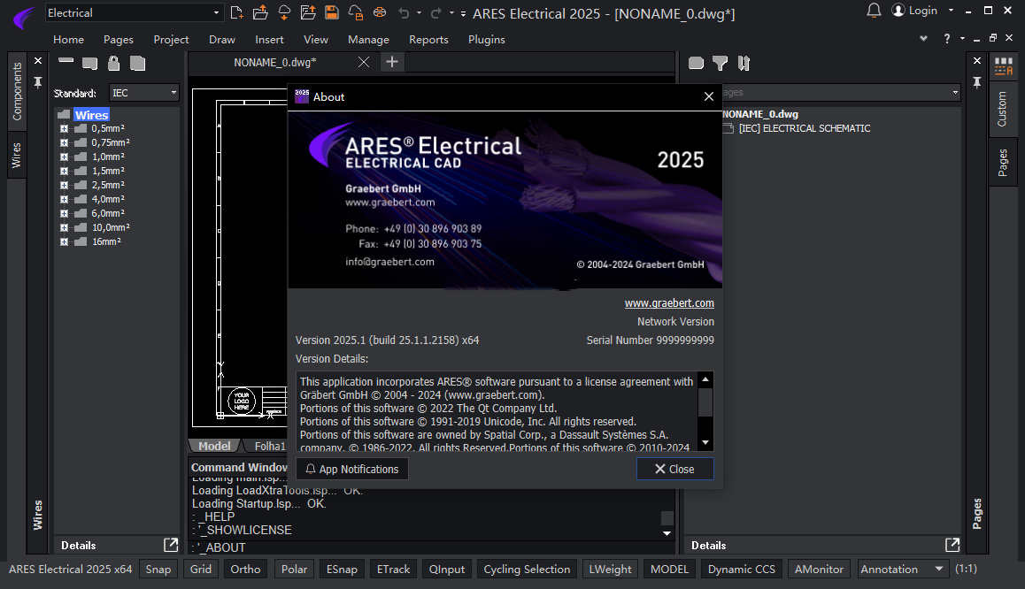 Graebert ARES Electrical CAD电气自动化软件010331