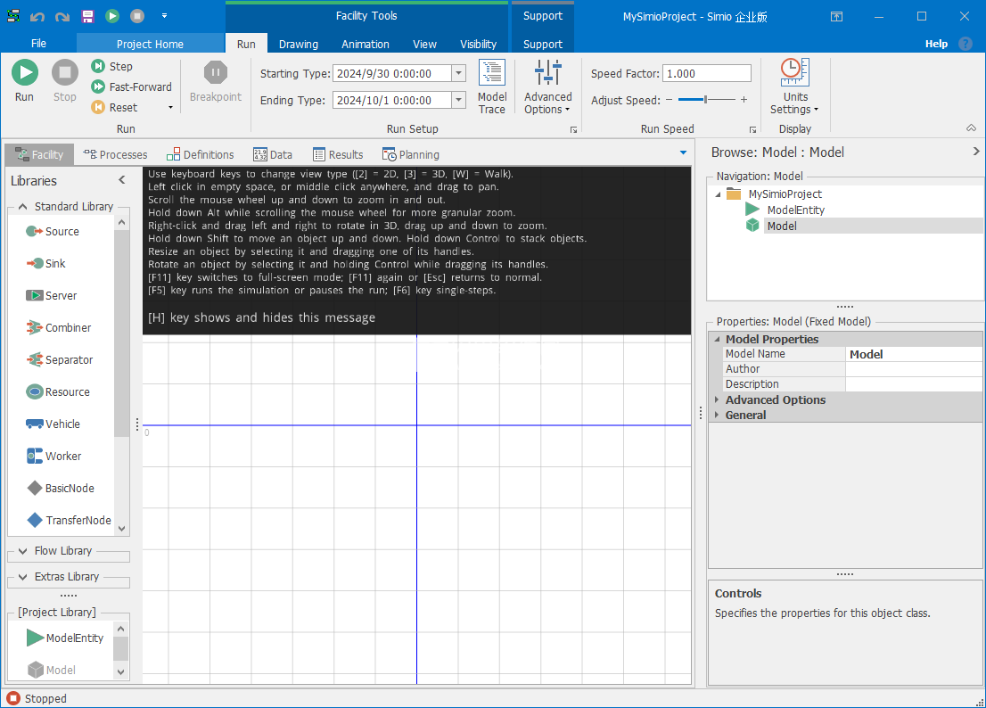 Simio Enterprise Edition先进的仿真软件3D建模环境010684