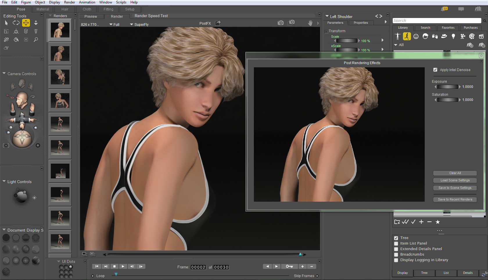 Poser Pro 3D人物造型设计工具poser插图动画制作Bondware Poser Pro020609