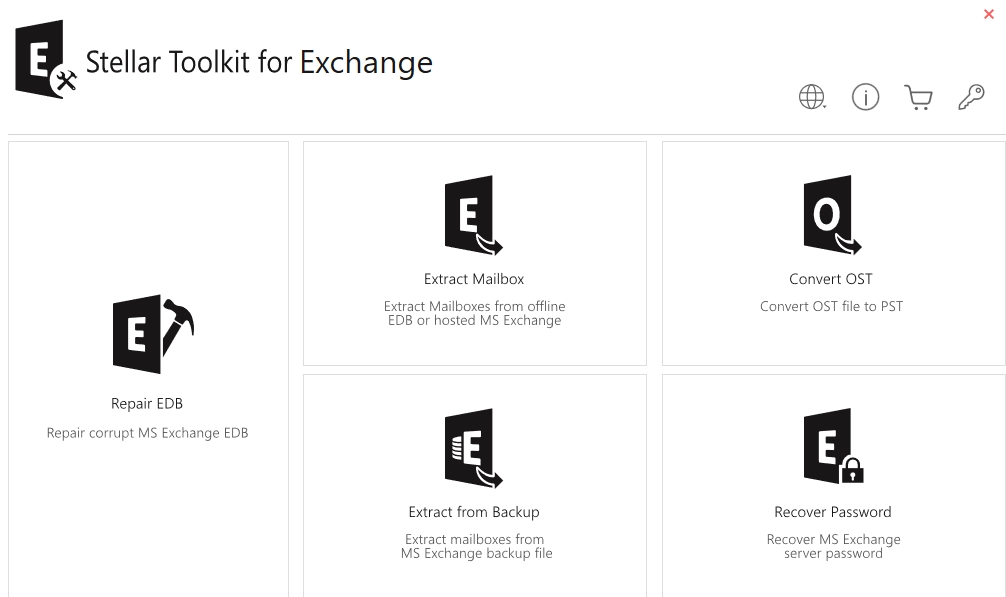 Stellar Toolkit for Exchange 修复工具包功能强大的工具包051265