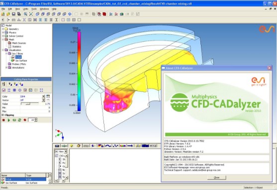ESI CFD Advanced 多学科多物理场的方案流体动力学模拟器011229