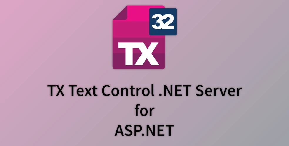TX Text Control .NET Server for ASP.NET 开发者工具080576