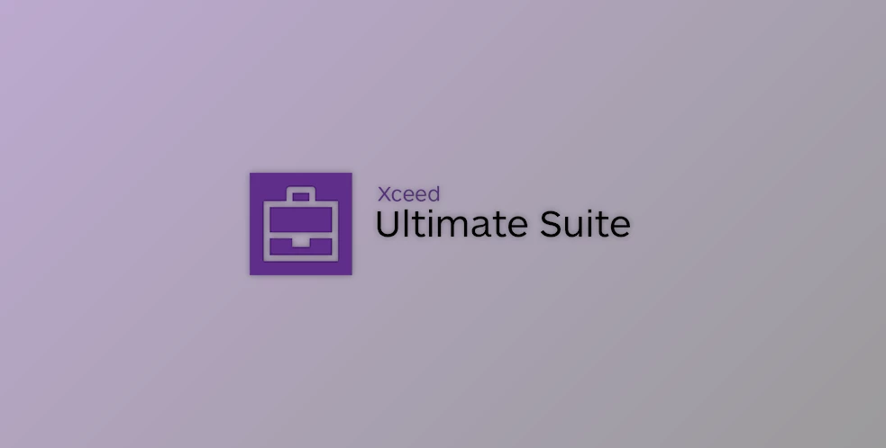 Xceed Ultimate Suite 数据处理软件和电子表格的控制界面的套件080581