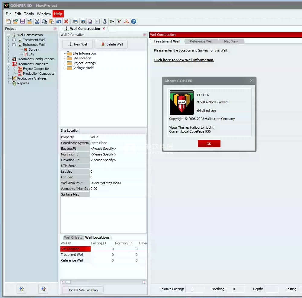 Gohfer v9.5.0.6 一机一码激活版 GOHFER水力压裂模拟器GOHFER 3D V9.5 压裂酸化设计GOHFER9.5 GOHFER 9.5工具060875