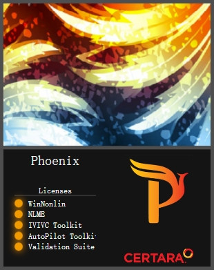 Phoenix8.3生物模拟软件Phoenix WinNonlin软件8.3版Certara药物开发提高效率和质量工具060522