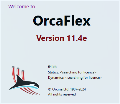 OrcaFlex 11.4e 加密狗版 海洋系统动力学软件Orcina海洋结构的力学性能及安装等过程仿真模拟工具060971