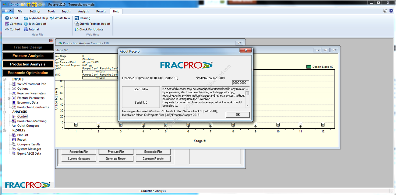 FRACPRO PT fracpro 裂缝设计和分析软件 CARBO FRACPRO Carbo Ceramics Fracpro StrataGen CARBO FRACPRO 060877