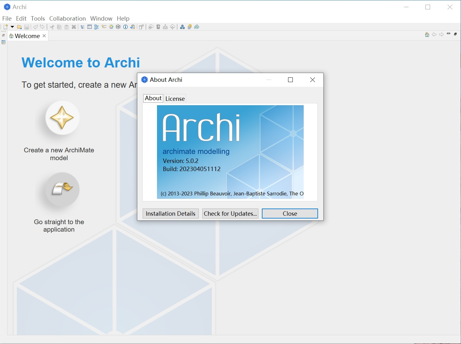 ArchiMate Modelling Tool 建筑师工具011339