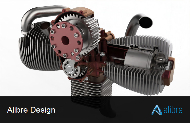 Alibre Design Expert 组合配件装配建模支持创建图纸支持将3D模型转换为逼真的图像3D CAD软件AlibreDesignExpert010692