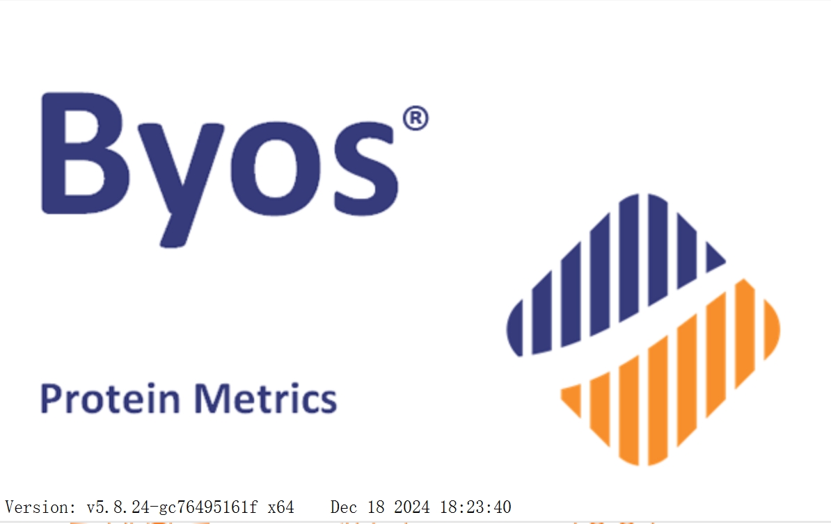 PMi-Byos Byonic 5.8.24加密狗版蛋白质鉴定软件PMI Suite Byos and Byosphere 蛋白质表征和分析软件PMI-Suite 060553