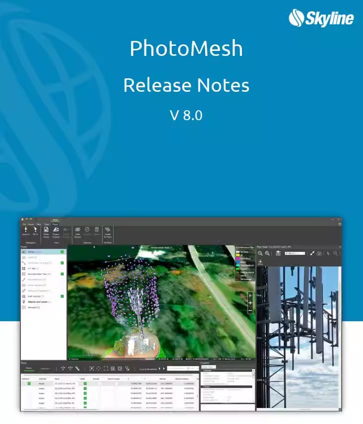 Skyline PhotoMesh Fuser v8.0.2 EN实景三维建模倾斜摄影030208