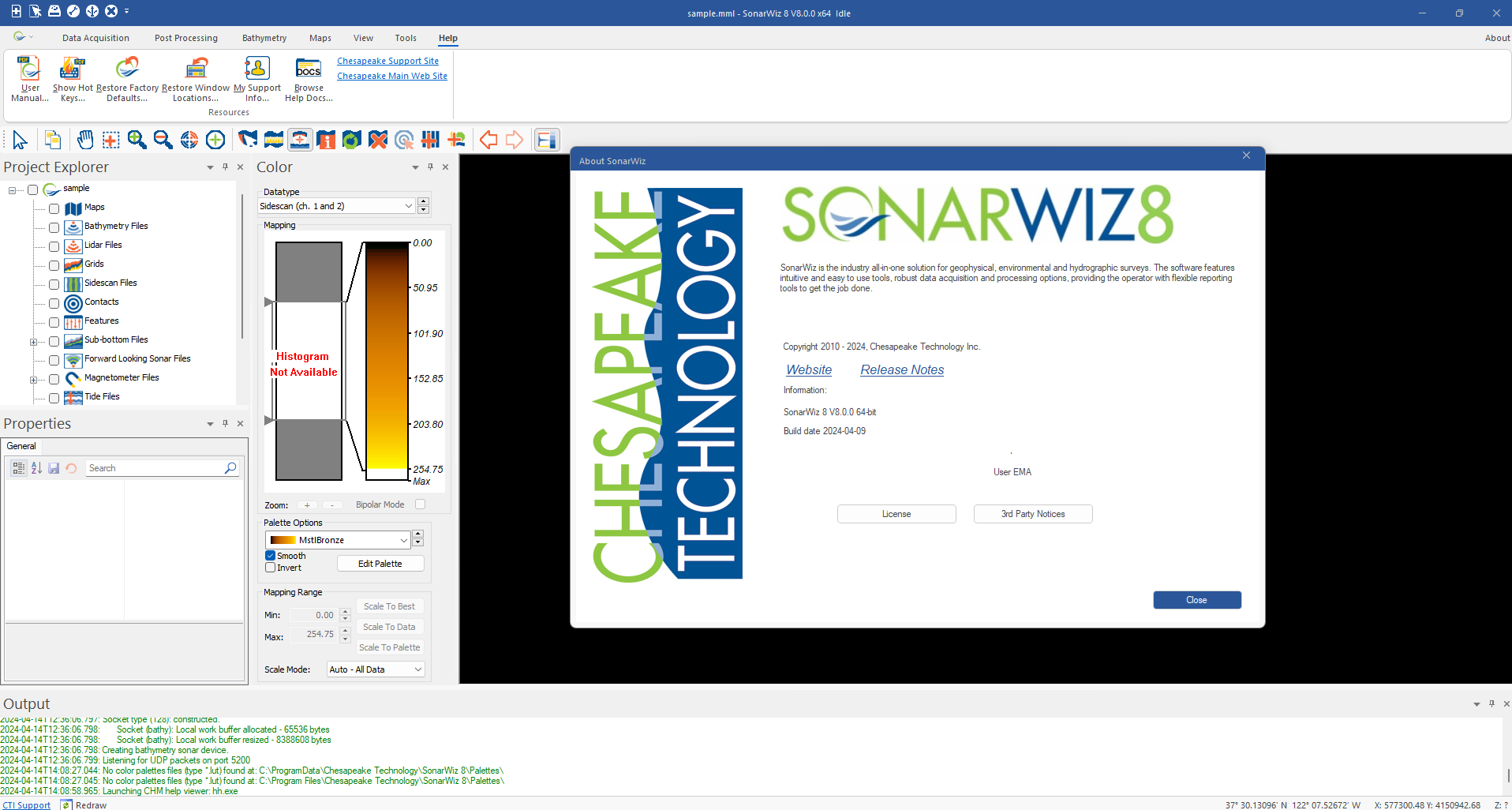 SonarWiz 8.0.1注册版侧扫浅剖测深软件SonarWiz8.0.1声纳测绘工具sonarwiz030225