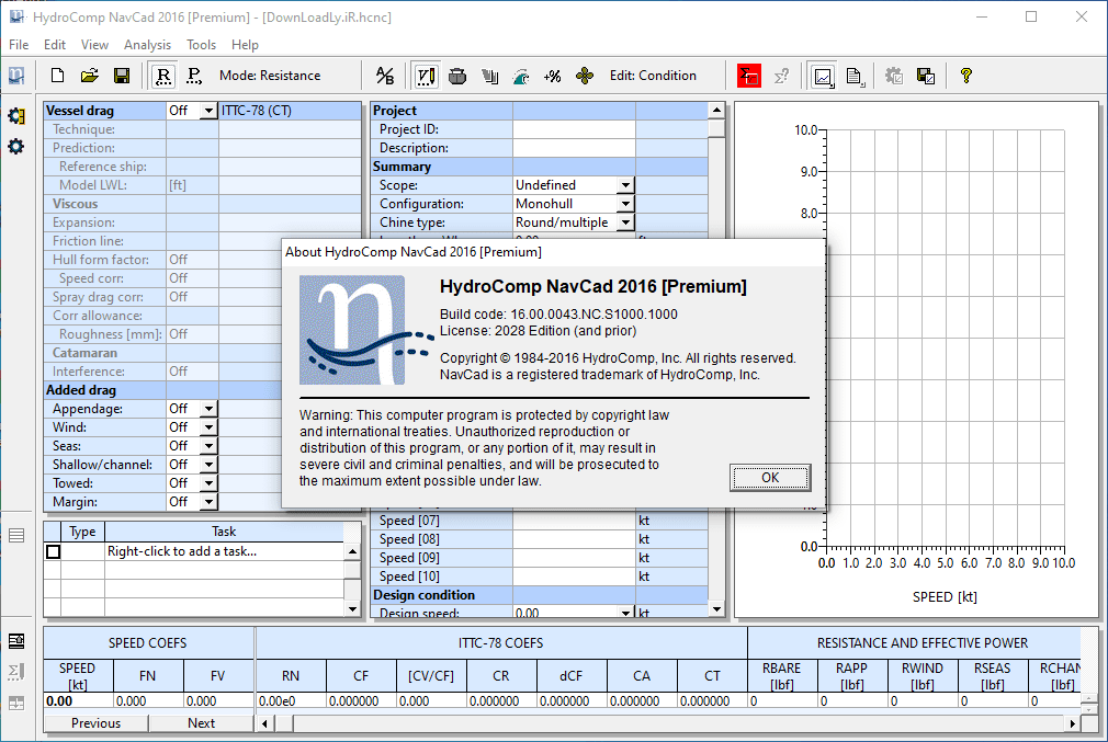 HydroComp NavCad Premium 强大的船舶性能预测软件060897