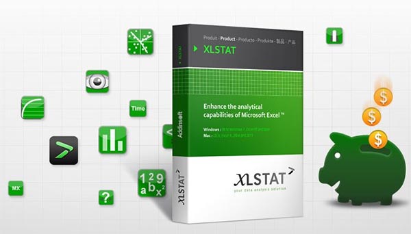 Addinsoft XLSTAT Premium 完整统计插件Addinsoft XLSTAT Perpetual统计分析决策预测数据分析工具070136