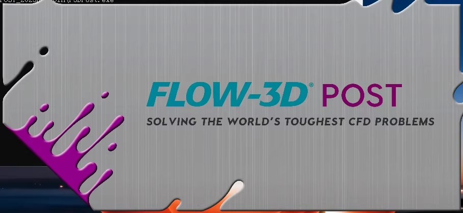 FLOW-3D POST 2023R2 一机一码注册版后处理工具 FLOW3D POST 2023R2 安装注册010690