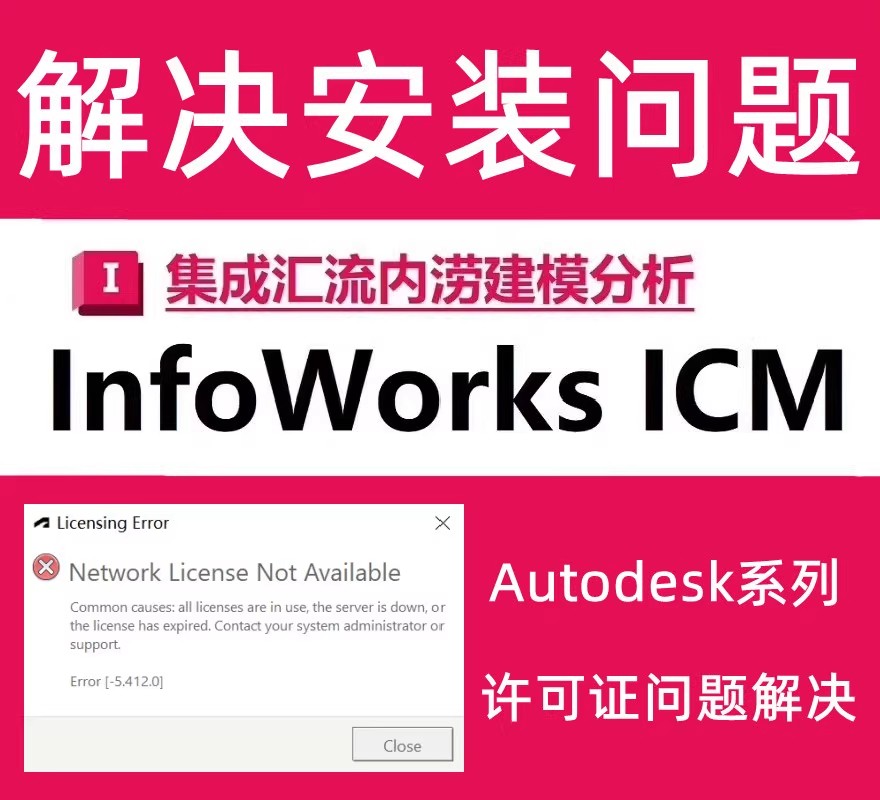 Autodesk InfoWorks ICM Ultimate 2026.0 x64水务与水资源管理软件InfoWorksICM 010134