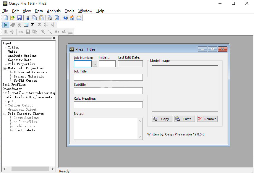Oasys Pile v19.8.5.0 激活版 Oasys Pile 桩承载能力和沉降解决方案011363