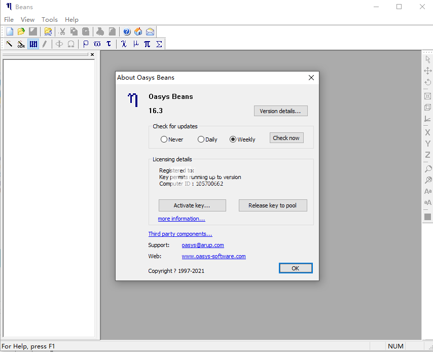 Oasys Beans Suite v16.3.0.0 激活版 Oasys Beans Suite 建筑环境分析套件011364