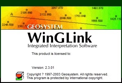 WinGlink 2.301新版大地电磁正反演软件大地电磁正反演软件重磁电正反演大地电磁二维反演可控源反演物探软件060342
