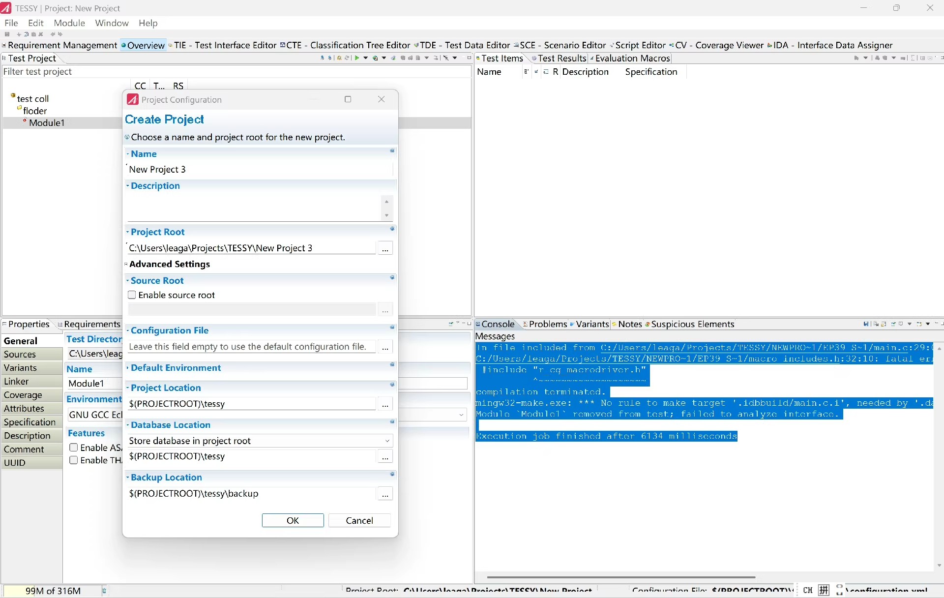 TESSY 5.1.7 tessy v5.1.7 Tessy5.1.7 加密狗激活版 单元测试集成测试工具