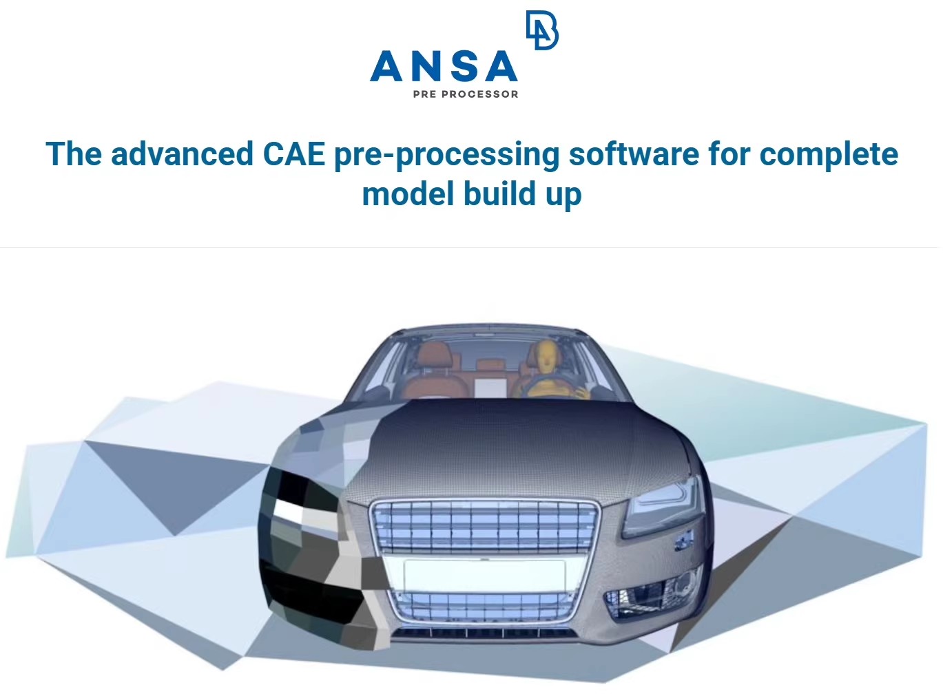 ANSA v25.1 有限元分析前处理和后处理解决方案工具010670