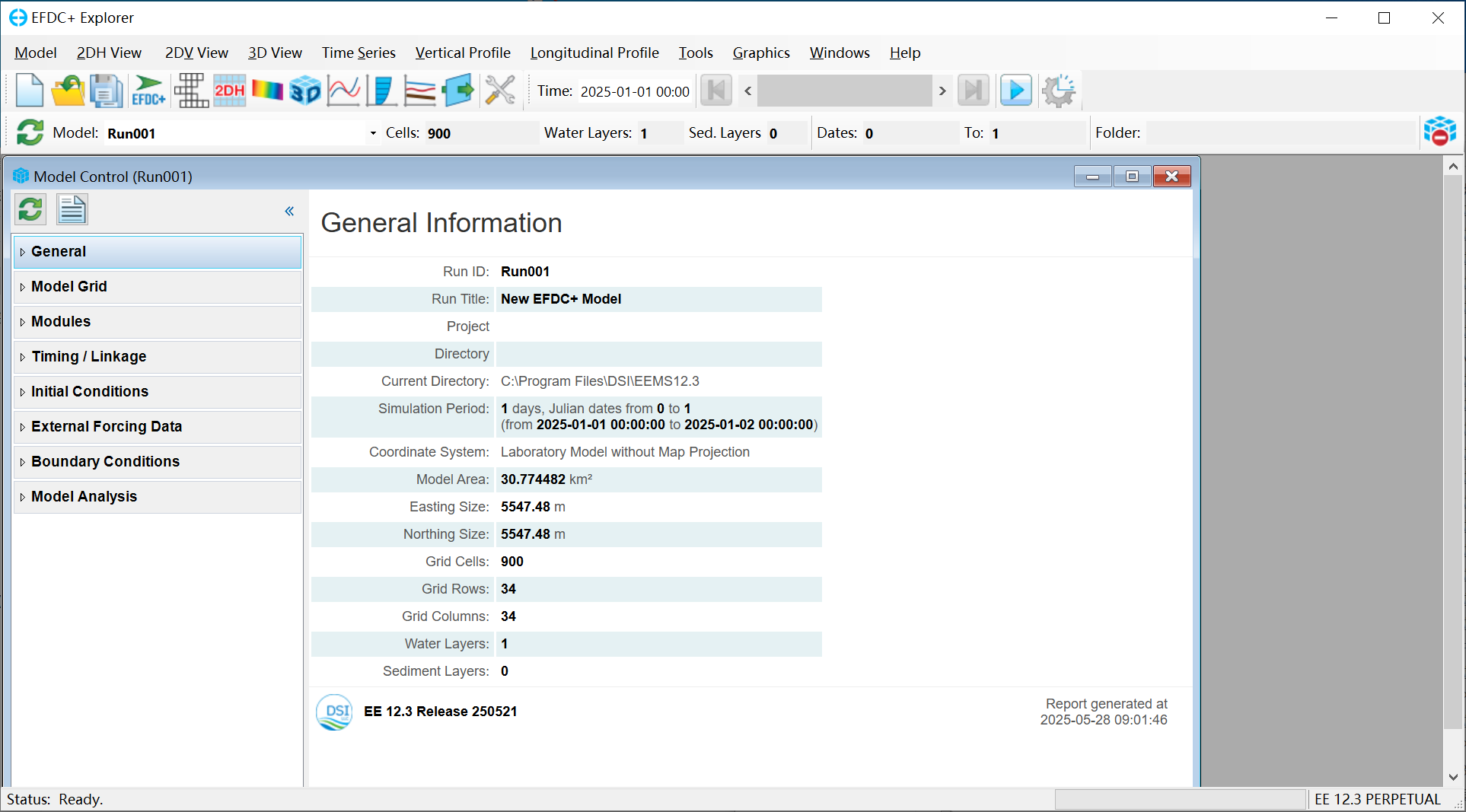 EEMS 12.3 加密狗版(EFDC+ Explorer 12.3.0 and Grid+ 1.2)软件 地表水建模 分析处理系统 流体动力学模型的网格生成工具061019