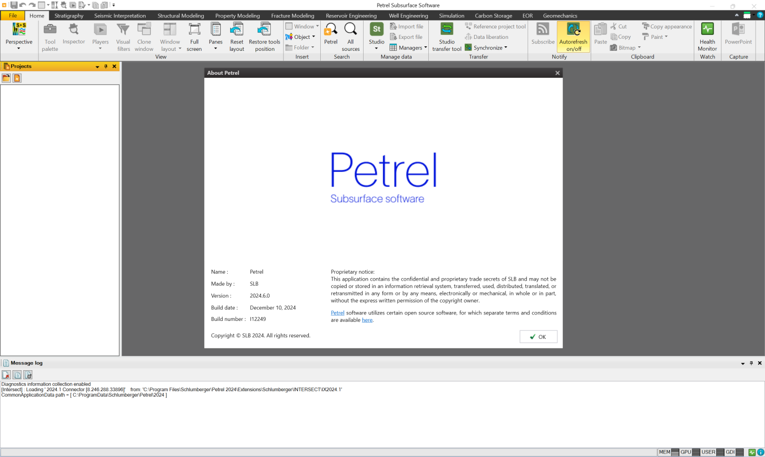 Schlumberger Petrel 2024.6 单机注册激活版 含补丁含非独立插件 Schlumberger Petrel 2024.6 with Studio and plugins 一机一码010942