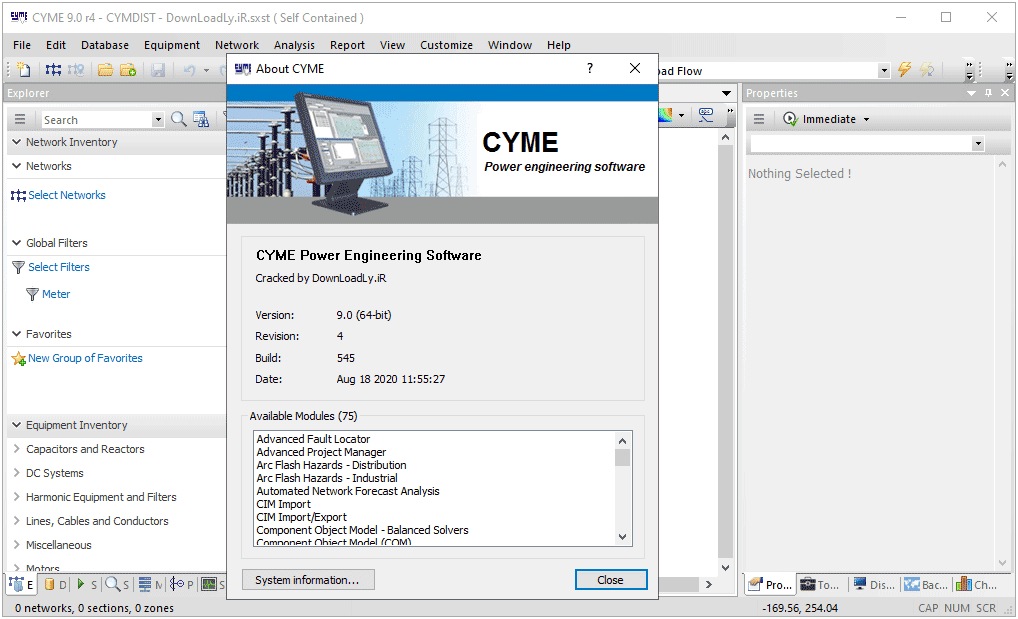 CYME 9.0 Rev.4 x64 补丁激活版 CYME 9.0 工业能源设计仿真传输配电和工业能源系统领域设计的先进全面的世界级仿真软件包011419