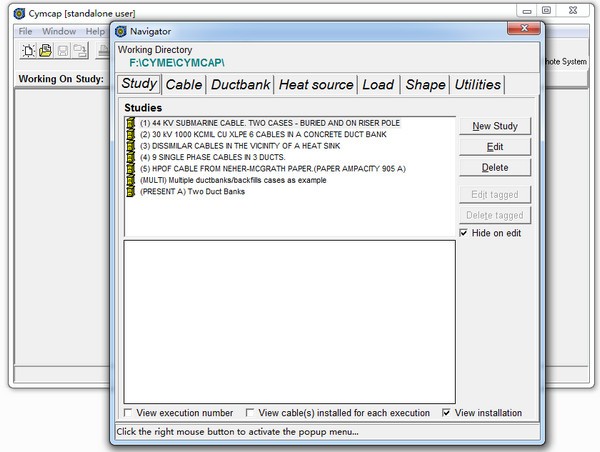 CYME CYMCAP 4.2 Rev 3激活版 CYME CYMCAP电力电缆热性能的仿真解决方案电力系统分析软件011420