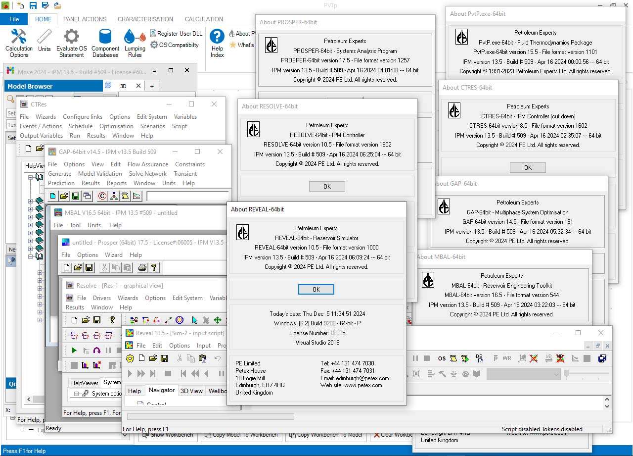 IPM 13.5 一机一码注册版 石油专家 Petroleum Experts IPM Suite 13.5 激活版061021
