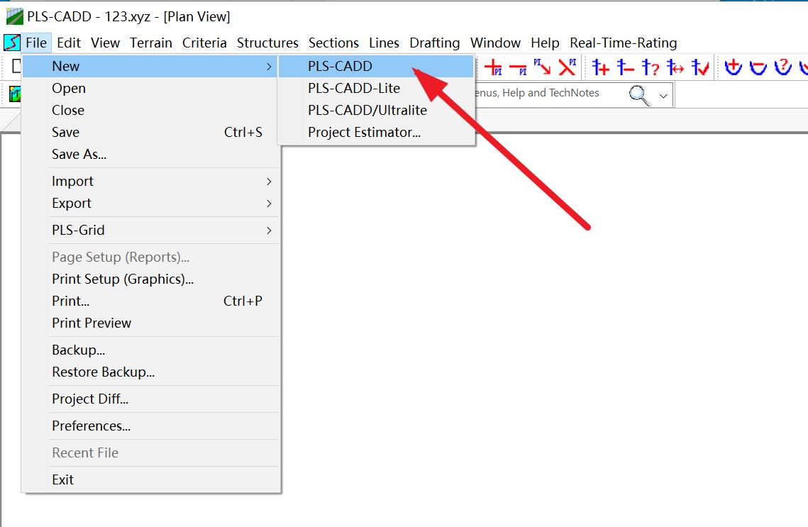 PLS-CADD 16.81 x64 激活版 PLS-CADD 电力设计软件011421