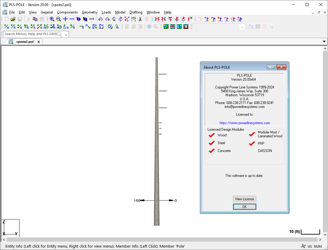 PLS-CADD 20.01 x64 加密狗版 PLSCADD PLS-POLE CAISSON TOWER 电力设计软件011421