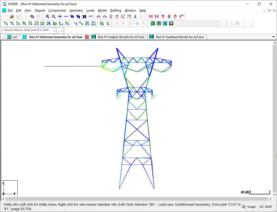 PLS-CADD 20.01 x64 加密狗版 PLSCADD PLS-POLE CAISSON TOWER 电力设计软件011421