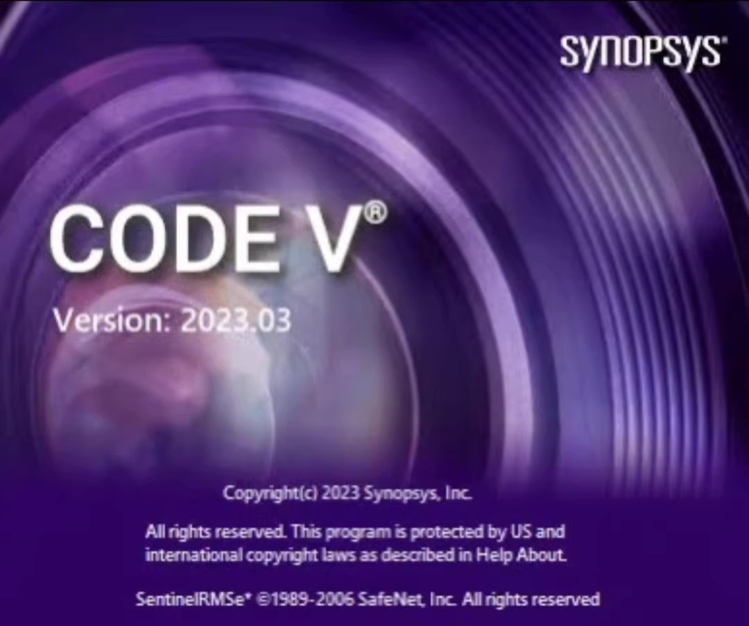 CODEV 2023 加密狗版 工程应用成像光学系统自由空间光子器件设计分析优化容差分析工具codev v2023版010747