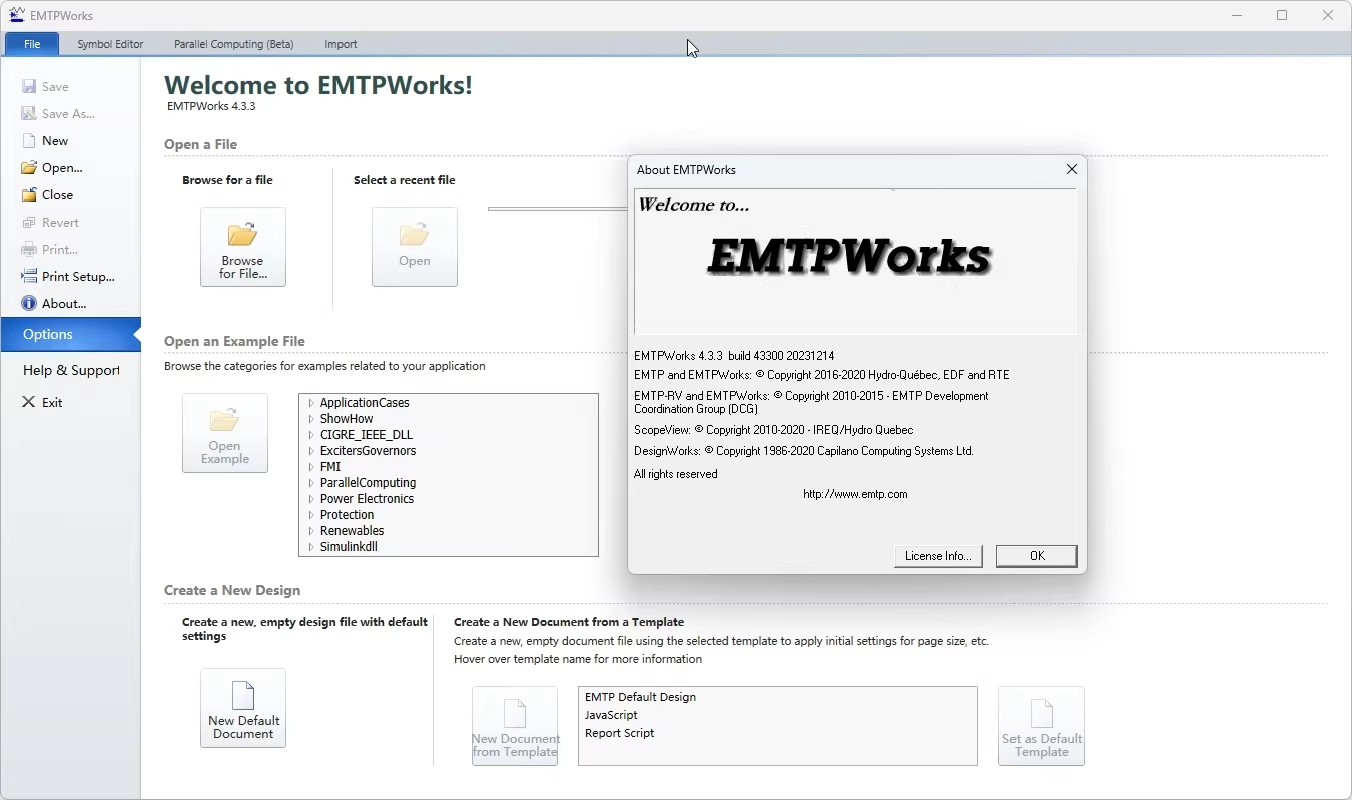EMTP-RV v4.3.3 一机一码激活版 电磁暂态仿真软件 EMTPWorks 电力系统瞬态仿真分析解决方案011422【】