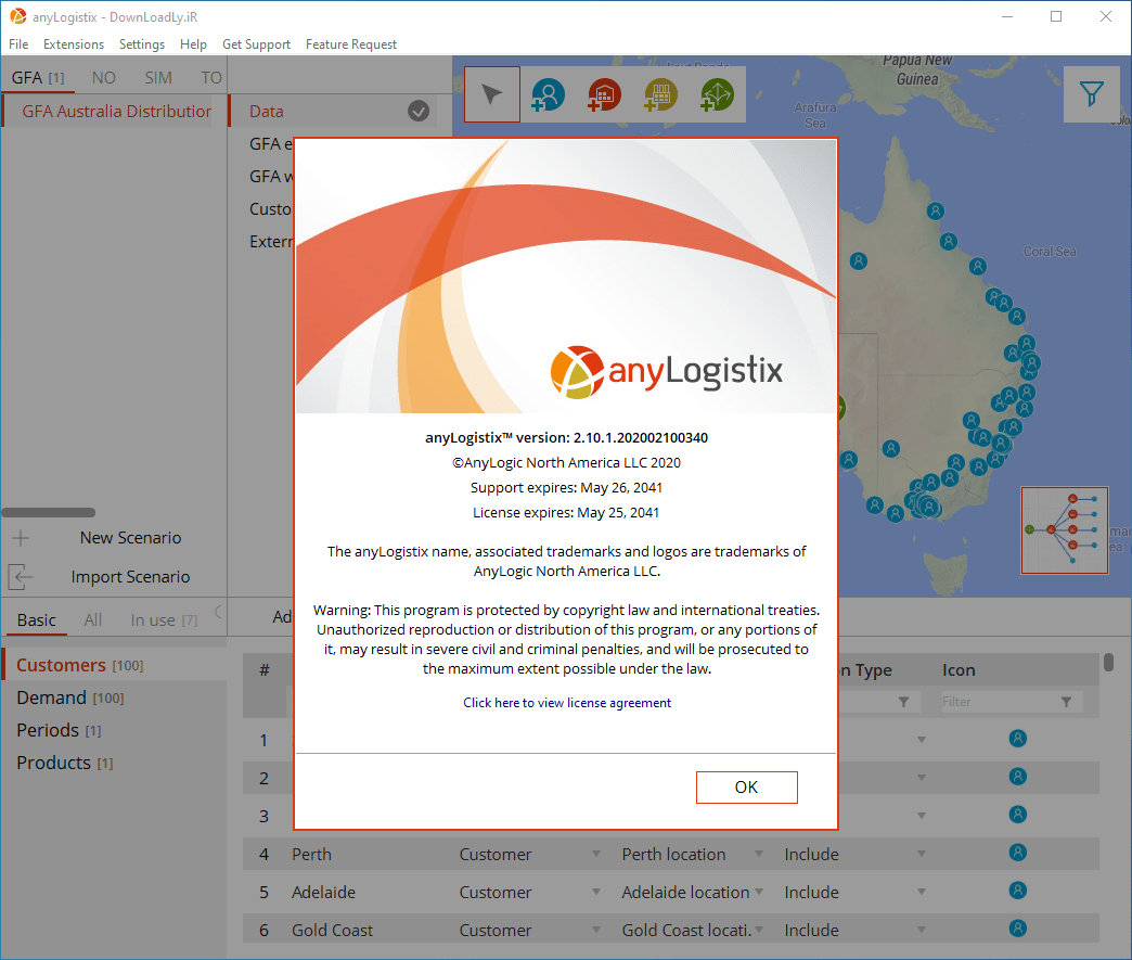 anyLogistix Professional v3.01 加密狗版 anyLogistix Professional 供应链分析软件011423