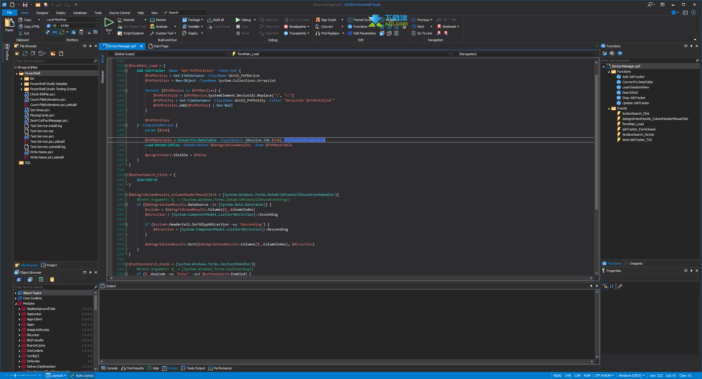 SAPIEN PowerShell Studio 2025 v5.9.258 基于PowerShell的脚本编辑器 SAPIEN PowerShell Studio 脚本编辑器080908