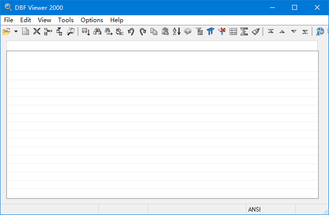 DBF Viewer 2000 v8.77 英文安装版查看和编辑DBF文件060425
