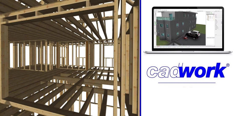 CADWork v18.0.290 木结构的计算机辅助设计系统CADWork011386