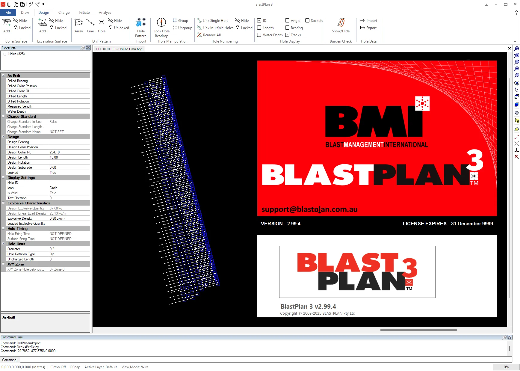 BMI BlastPlan 3 v2.99.4 爆破设计与模拟程序爆破设计软件工具061038