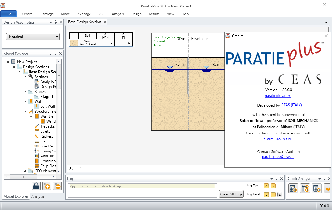 Ce.A.S. s.r.l. ParatiePlus v25.0.1 柔性挡土墙模拟分析工具 Paratie Plus 011391