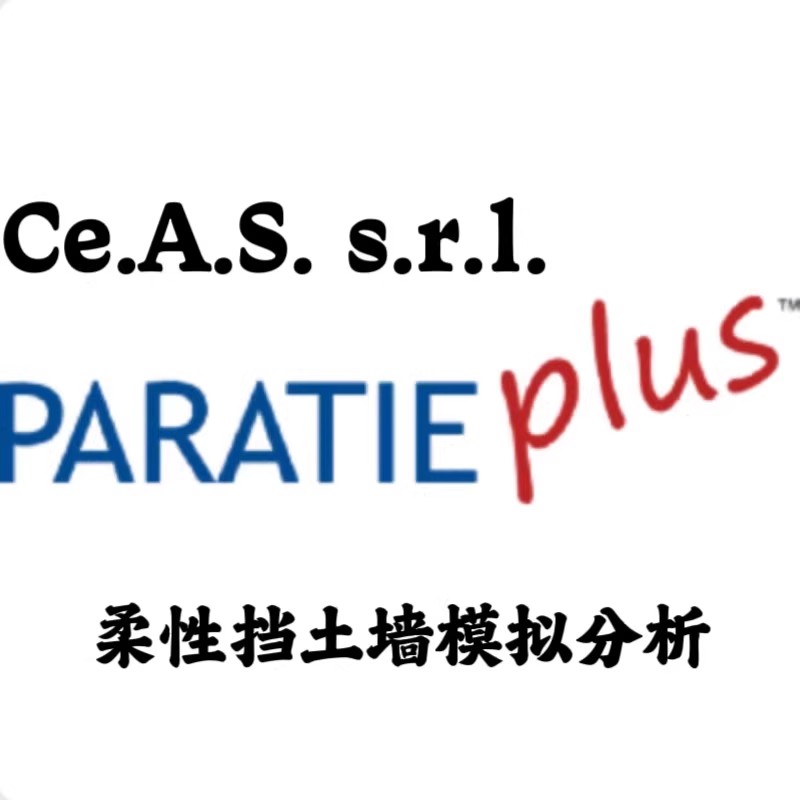 Ce.A.S. s.r.l. ParatiePlus v20.0.0 激活版柔性挡土墙模拟分析工具 Paratie Plus 011391