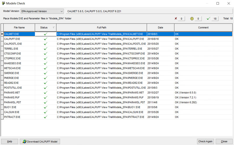 CALPUFF View 10.0 加密狗版湖泊环境软件 Lakes Environmental CALPUFF View 10.0 建模分析工具060898