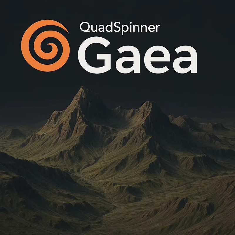 QuadSpinner Gaea 2.2.9.0 (WIN版) 地形生成神器｜影视游戏级别地貌建模软件030250