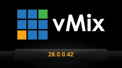 vMix_Pro 28.0.0.42 视频混合软件现场视频制作和直播软件解决方案040128