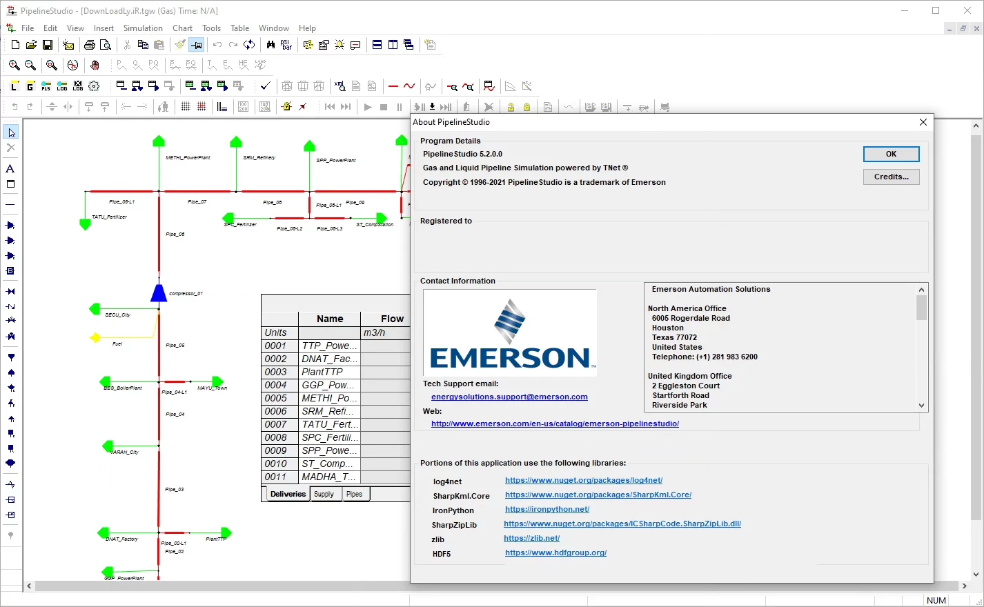 PipelineStudio 5.2.0 一机一码授权版管道管理设计和工程解决方案Pipeline Studio 5.2.0 010606