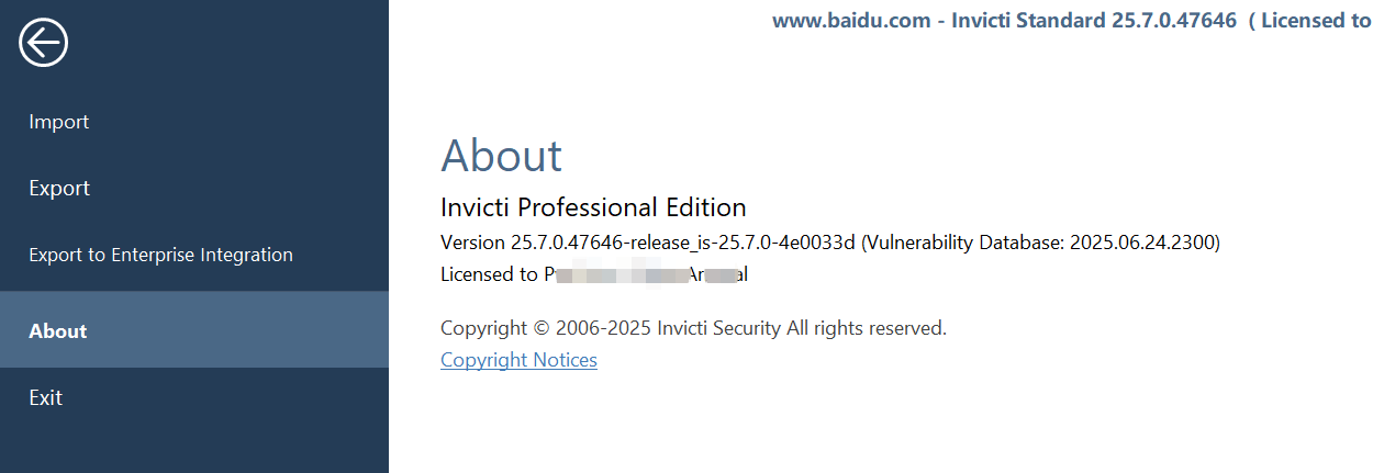 Invicti Professional v25.7.0.47646 授权版Web应用安全扫描器软件工具081106