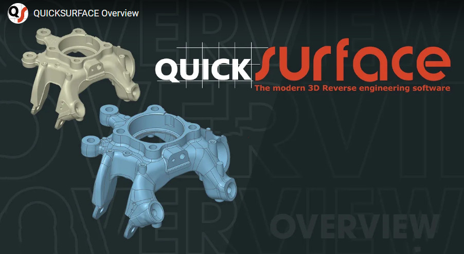 QuickSurface 2026.7.9.62 激活版3D逆向工程软件